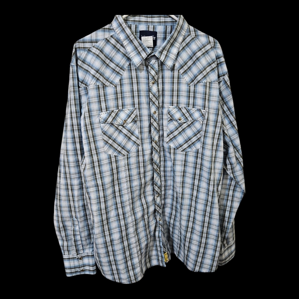 Wrangler Pearl Snap Men's Shirt XXL